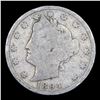 Image 2 : 1894 Liberty Nickel 5c Grades vg, very good