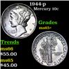 Image 1 : 1944-p Mercury Dime 10c Grades GEM+ Unc
