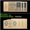 Image 1 : 3x Consecutive 1922 Germany (Weimar) "Vampire" 10,000 Marks Post-WWI Hyperinflation Banknotes, All A