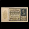 Image 4 : 3x Consecutive 1922 Germany (Weimar) "Vampire" 10,000 Marks Post-WWI Hyperinflation Banknotes, All A