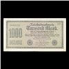 Image 2 : 1922 Third Issue Germany (Weimar Republic) Post-WWI Hyperinflation 1000 Marks Banknote P# 76 Grades 