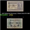 Image 1 : 1917 Imperial Germany 5 Mark Note P# 56B Grades vf++