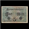 Image 3 : 1917 Imperial Germany 5 Mark Note P# 56B Grades vf++