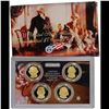 Image 1 : 2007 United States Mint Presidential Dollar Proof Set. 4 Coins Inside.