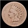 Image 2 : 1859 Indian Cent 1c Grades g+