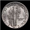 Image 3 : 1945-d Mercury Dime 10c Grades GEM FSB