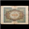 Image 3 : 1920 Germnay 100 Mark Note P# 69A Grades vf+