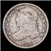 Image 2 : 1830 Small 10c JR-2 Capped Bust Dime 10c Grades vg, very good