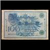 Image 3 : 1908 Imperial Germany 100 Mark Note P# 34 Grades vf+