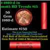 Image 1 : Shotgun Lincoln 1c roll, 1980-d 50 pcs Steel-Strong Wrapper.