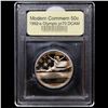 Image 2 : Proof 1992-s Olympic Modern Commem Half Dollar 50c Graded GEM++ Proof Deep Cameo By USCG