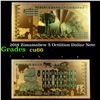 Image 1 : 2018 Zimamabew 5 Octillion Dollar Note Grades Gem+ CU