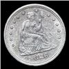 Image 2 : ***Auction Highlight*** 1876-s Seated Liberty Quarter 25c Graded Select Unc By USCG (fc)