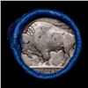 Image 3 : Buffalo Nickel Shotgun Roll in Old Bank Style 'Abbott Coin Counter' Wrapper 1934 & p Mint Ends