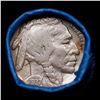 Image 2 : Buffalo Nickel Shotgun Roll in Old Bank Style 'Abbott Coin Counter' Wrapper 1937 &p Mint Ends