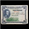 Image 2 : 1925 Spain 100 Pesetas Note P# 69C Grades vf++