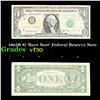 Image 1 : 1963B $1 'Barr Note' Federal Reserve Note Grades vf++