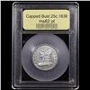 Image 4 : ***Auction Highlight*** 1836 Capped Bust Quarter 25c Graded Select Unc PL BY USCG (fc)