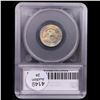Image 5 : ***Auction Highlight*** 1821 Lg Date Capped Bust Dime 10c Graded ms62 By SEGS (fc)