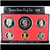 Image 1 : 1979 United Stated Mint Proof Set 6 coins