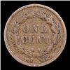 Image 3 : 1859 Indian Cent 1c Grades xf+