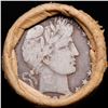 Image 2 : ***Auction Highlight*** Old 50c Roll $10 Halves Solid Barber Half dollar Roll with 1900 & S  Ends (f
