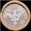 Image 3 : ***Auction Highlight*** Old 50c Roll $10 Halves Solid Barber Half dollar Roll with 1900 & S  Ends (f