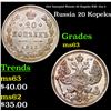 Image 1 : 1915 Imerpial Russia 20 Kopeks KM: 22a.2 Grades Select Unc