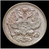 Image 3 : 1915 Imperial Russia 20 Kopeks  KM: 22a.2 Grades Select Unc