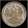 Image 3 : 1916 Imperial Russia 10 Kopeks KM: 20A.3 Grades Select Unc