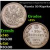 Image 1 : 1873 Imperial Russia 20 Kopeks  KM: 22.1A Grades vf+