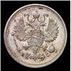 Image 3 : 1915 Imperial Russia 10 Kopeks  KM: 20a.3 Grades Choice Unc