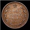 Image 2 : 1915 Imperial Russia 15 Kopeks  KM: 21a.3 Grades Select+ Unc