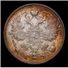 Image 3 : 1915 Imperial Russia 15 Kopeks  KM: 21a.3 Grades Select+ Unc