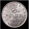 Image 2 : 1922 Weimar Germnay 3 Marks KM:  Grades GEM Unc
