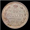Image 2 : 1915 Imperial Russia 20 Kopeks  KM: 22a.2 Grades Select Unc