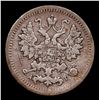 Image 3 : 1902 Imperial Russia 5 Kopek  KM: 19a.1 Grades vf++