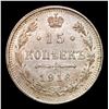 Image 2 : 1916 Imperial Russia 15 Kopeks KM: 21a.3 Grades Select Unc