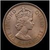 Image 2 : 1955 Great Britain 1/2 Penny KM: 896 Grades Select Unc
