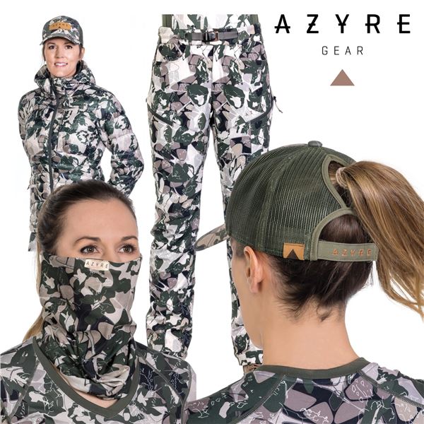 AZYRE - WILDLY HIGH-PERFORMANCE GEAR FOUNDED BY AVID HUNTER AND OUTDOORSWOMAN