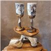 Image 1 : TWO HORN GOBLETS - ORIGINAL ART