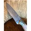 Image 1 : CUSTOM DAMASTEEL KNIFE WITH SHEEP HORN HANDLE KNIFE