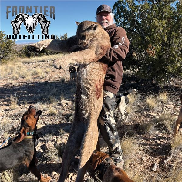 6 - DAY MTN LION HUNT IN NEW MEXICO FOR 1 HUNTER