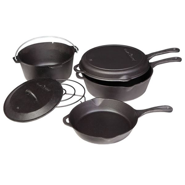 Camp Chef 6 Piece Cast Iron Set