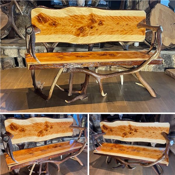 “ELK ANTLER BENCH”