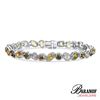 NATURAL RARE FANCY COLOR DIAMOND BRACELET