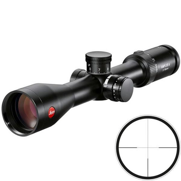 Leica AMPLUS 6 3-18x44i (Illuminated) Scope with L-Ballistic, BDC MOA Reticle.