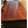 Image 6 : Beautiful Wood Desk w Lock