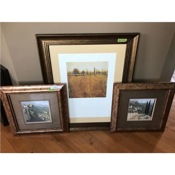 Framed Landscape Pictures by H Scott & S. McGannon