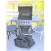 Image 3 : Ducane Stainless Gas BBQ, Black & White Outdoor Tables w Broom & Shovel